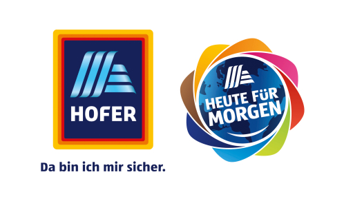 Hofer Logo Heute für Morgen